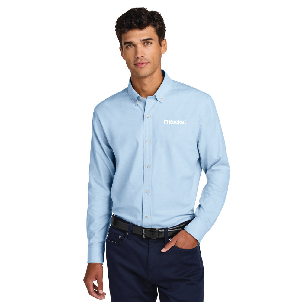 Rocket Mercer+Mettle® Long Sleeve Modern Oxford Shirt