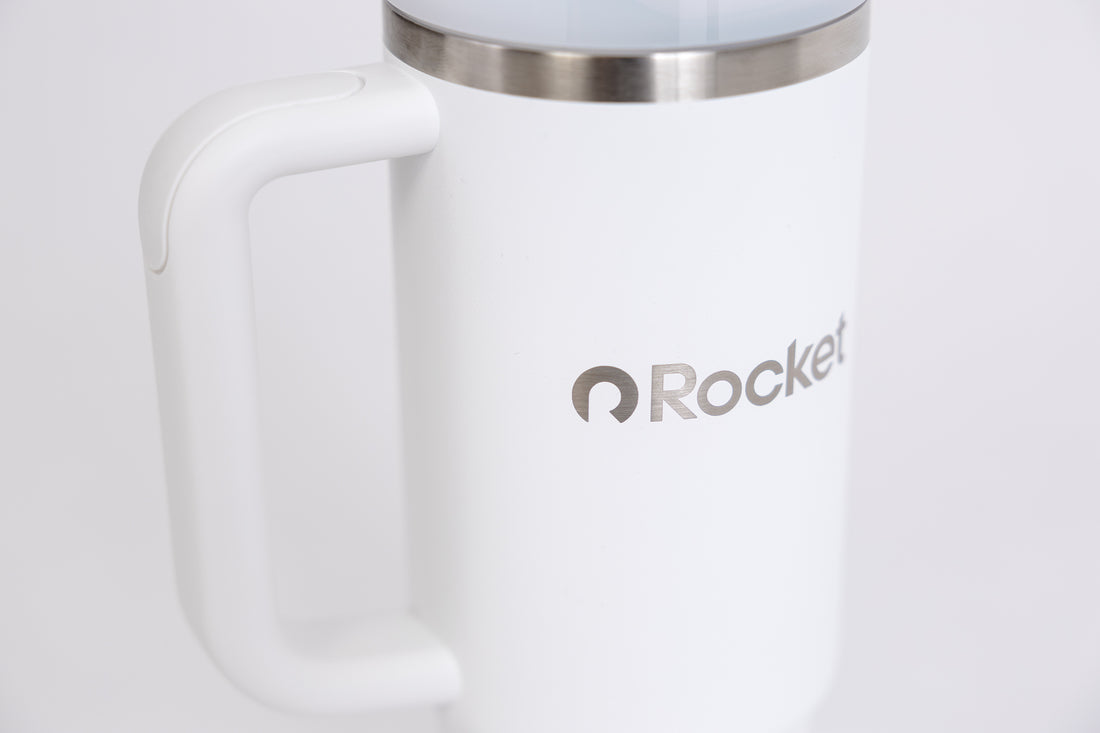 Rocket Stanley The Quencher H2.0 Flowstate 30oz Tumbler - White